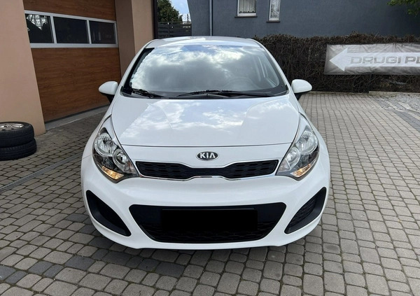 Kia Rio cena 27900 przebieg: 104000, rok produkcji 2012 z Poddębice małe 154